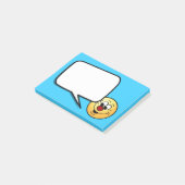 Post-it® Visage distrait Grumpey (Incliné)