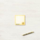 Post-it® Visage dormant (Sur un bureau)