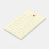 Post-it® Visage du laboratoire jaune (Incliné)