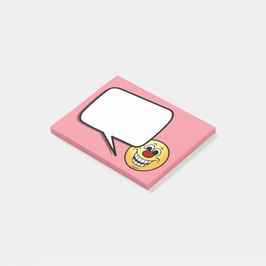 Post-it® Visage gai Grumpey (Incliné)