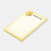 Post-it® Visage grimaçant aux yeux ouverts (Incliné)