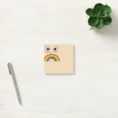 POST-IT® VISAGE HEUREUX ARC-EN-CIEL (Bureau)