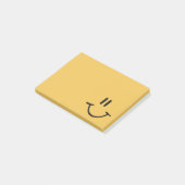 Post-it® Visage heureux jaune (Incliné)