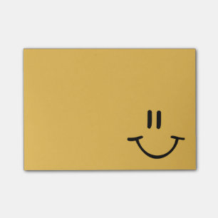 Post-it® Visage heureux jaune