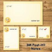 Post-it® Visage lançant un baiser