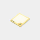 Post-it® Visage Siffleur aux Yeux Sourires (Incliné)