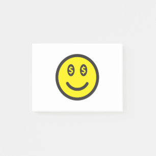 Post-it® $$ Visage souriant