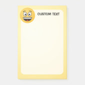 Post-it® Visage Souriant avec Bouche Ouverte (Devant)