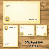 Post-it® Visage Souriant Avec Bouche Ouverte