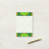 Post-it® Visions psychédéliques de mandala de notes (Sur un bureau)