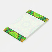 Post-it® Visions psychédéliques de mandala de notes (Incliné)