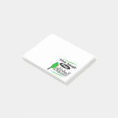 Post-it® Vivent le GIF de joueurs de boule de conserves au (Incliné)