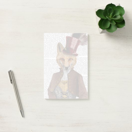 Post-it® Vivienne Steampunk Fox (Bureau)