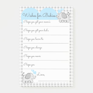 Post-it® Voeux pour Baby shower Game