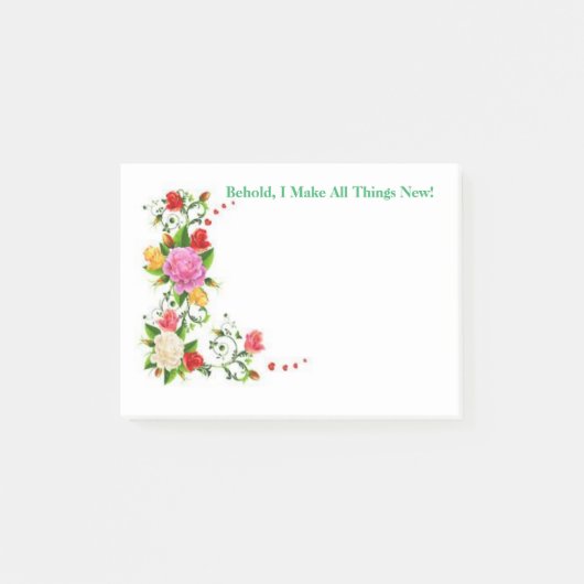 Post-it® Voici, je fais tout ce qu'il faut de nouveau (Devant)