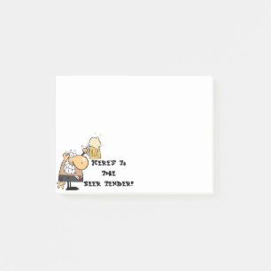 Post-it® "Voici la bière !"