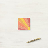 Post-it® Voici le Soleil (Sur un bureau)