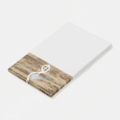 Post-it® Voilier nautique rustique de bateau de marin (Incliné)