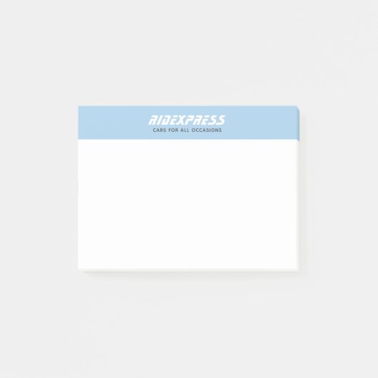 Post-it® Voiture Bleu (Devant)