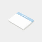 Post-it® Voiture Bleu (Incliné)