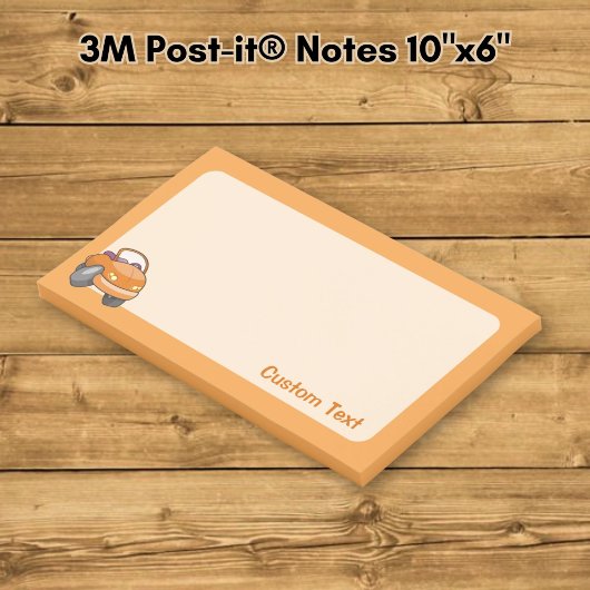 Post-it® Voiture de dessin animé orange