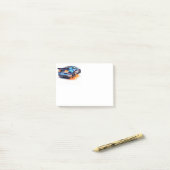 Post-it® Voiture de muscle (Sur un bureau)