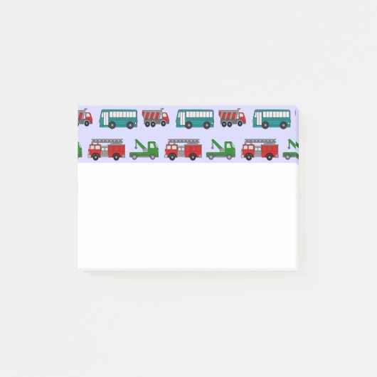 Post-it® Voitures, Camions, Bus (Devant)