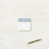 Post-it® Voitures mignonnes dans le Motif de la circulation (Sur un bureau)