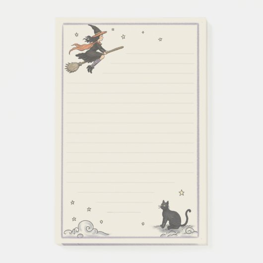 Post-it® Vol de rêve ligné 4" x 6" (Devant)