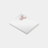Post-it® Vol d'un Phénix Argent (Incliné)