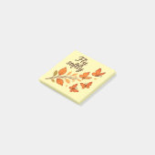 Post-it® Voler doucement - Papillons d'automne Notes postal (Incliné)