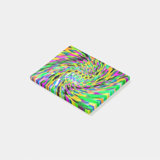 Post-it® Vortex psychédélique (Incliné)