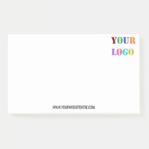 Post-it® Vos notes de logo et de texte pour les entreprises