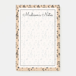 Post-it® Vos notes musicales des textes  
