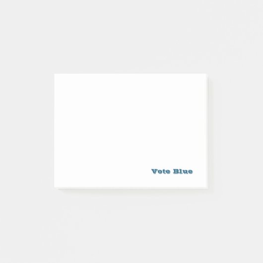 Post-it® Vote bleu (Devant)