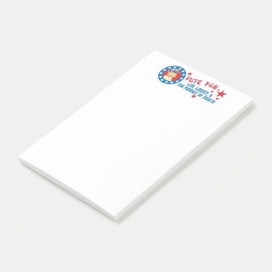 Post-it® Vote pour Golden (Incliné)