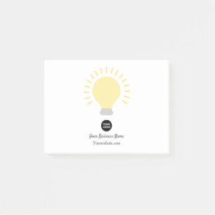 Post-it® Votre ampoule Logo Light
