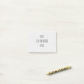 Post-it® Votre conception personnalisée - (Sur un bureau)