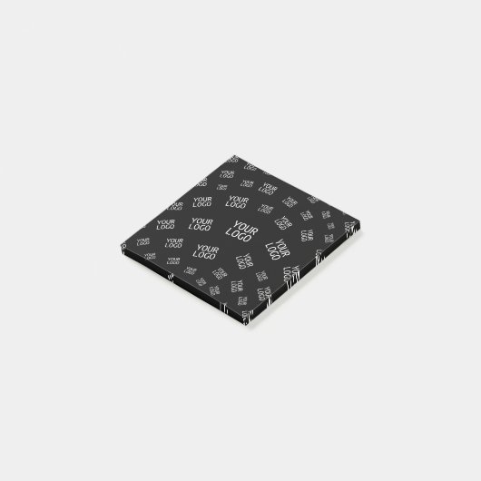 Post-it® Votre logo de conception, de photo ou d'entreprise (Incliné)