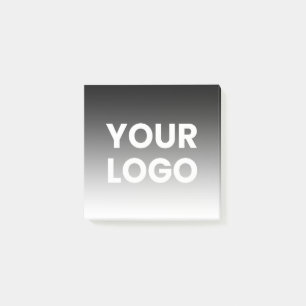 Post-it® Votre logo et dégradé de couleur moderne modifiabl