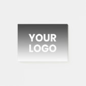 Post-it® Votre logo et le dégradé de couleur modifiable mod (Devant)