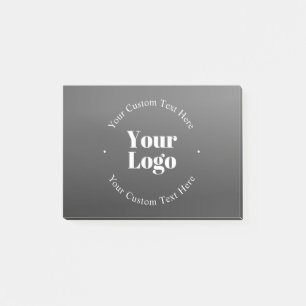 Post-it® Votre logo ou conception d'entreprise & texte modi