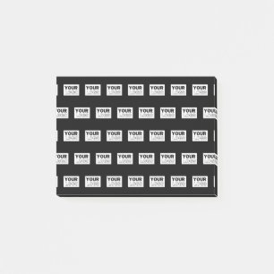 Post-it® Votre logo ou votre conception   Arrière - plan de