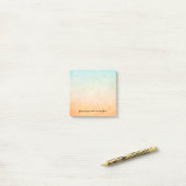 Post-it® Votre Message Aquarelle (Sur un bureau)