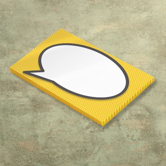 Post-it® Votre message bulle de dialogue bande dessinée amu