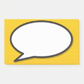 Post-it® Votre message bulle de dialogue bande dessinée amu (Devant)