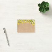 Post-it® Votre Message Citronnerie Rustique (Bureau)