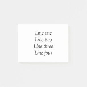 Post-it® Votre message ici ajoutez le nom de texte image mo