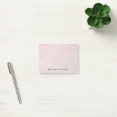 Post-it® Votre message Pink Marble (Bureau)