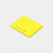 Post-it® Votre message Vibrant Jaune clair (Incliné)